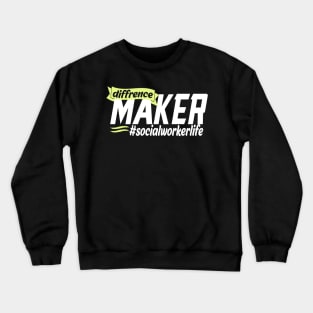 Best Personalized Gift Idea for Social Worker Crewneck Sweatshirt